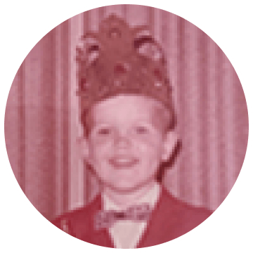 Retro-style photo of Rich, a Lojistic team member, from the company's early years