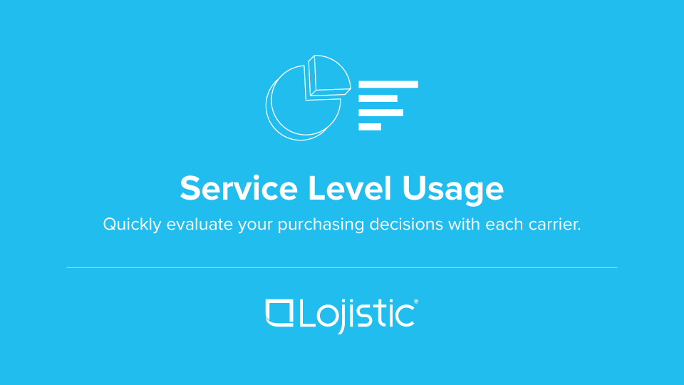 Video thumbnail: Lojistic Analytics – understanding service level usage