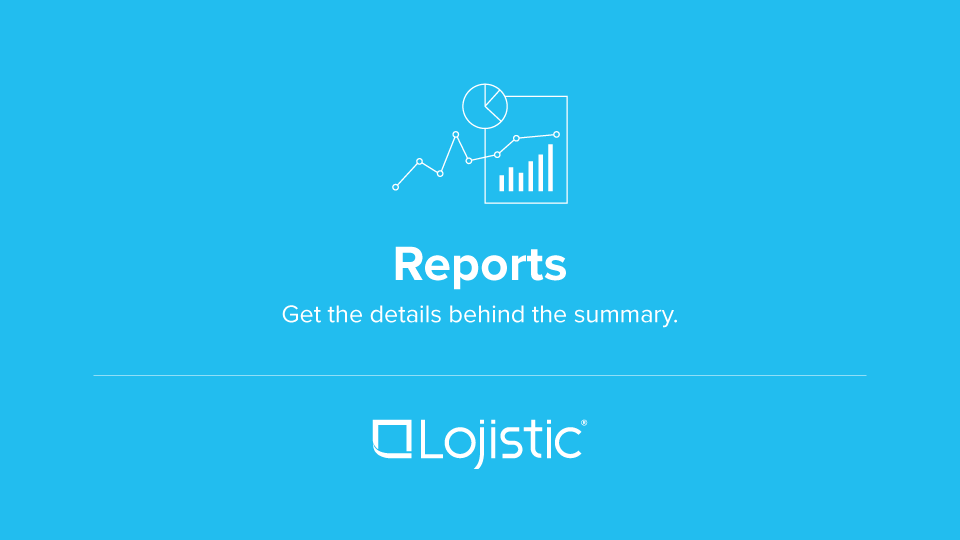 Video thumbnail: How to use Lojistic Reports feature for better shipping insights