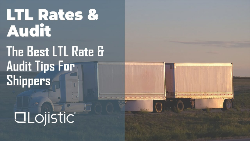 Video thumbnail: LTL shipping rate tips and auditing advice for shippers