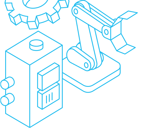 Robot arm icon