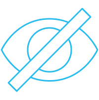 No vision icon