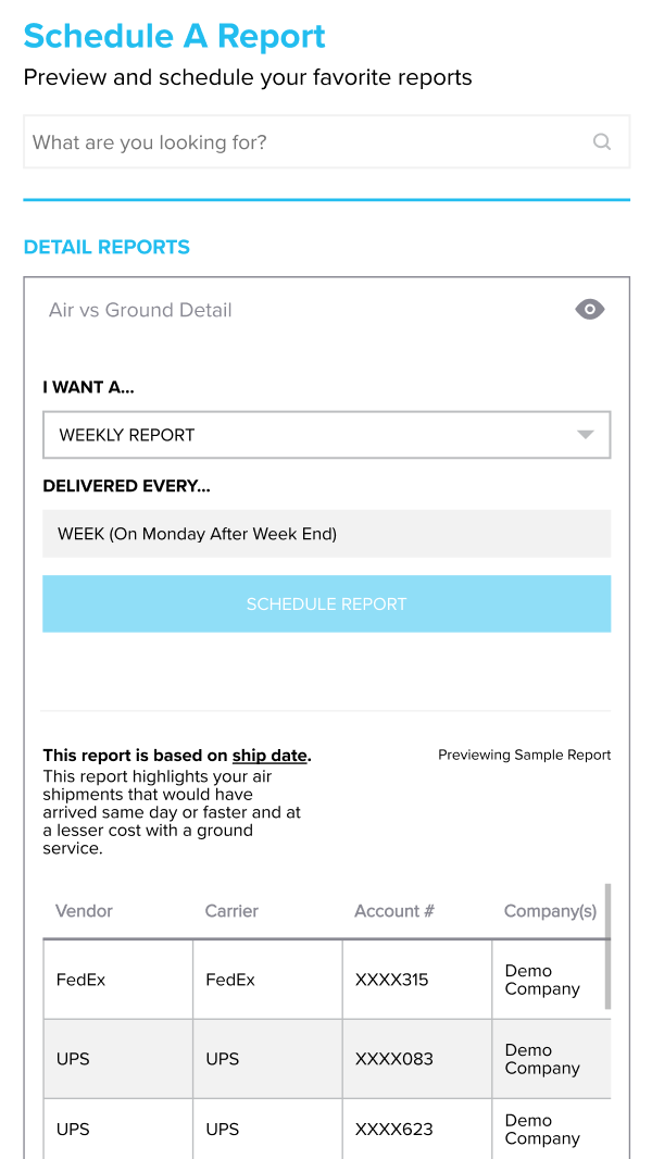 Mobile Create A Report Demo Part 1